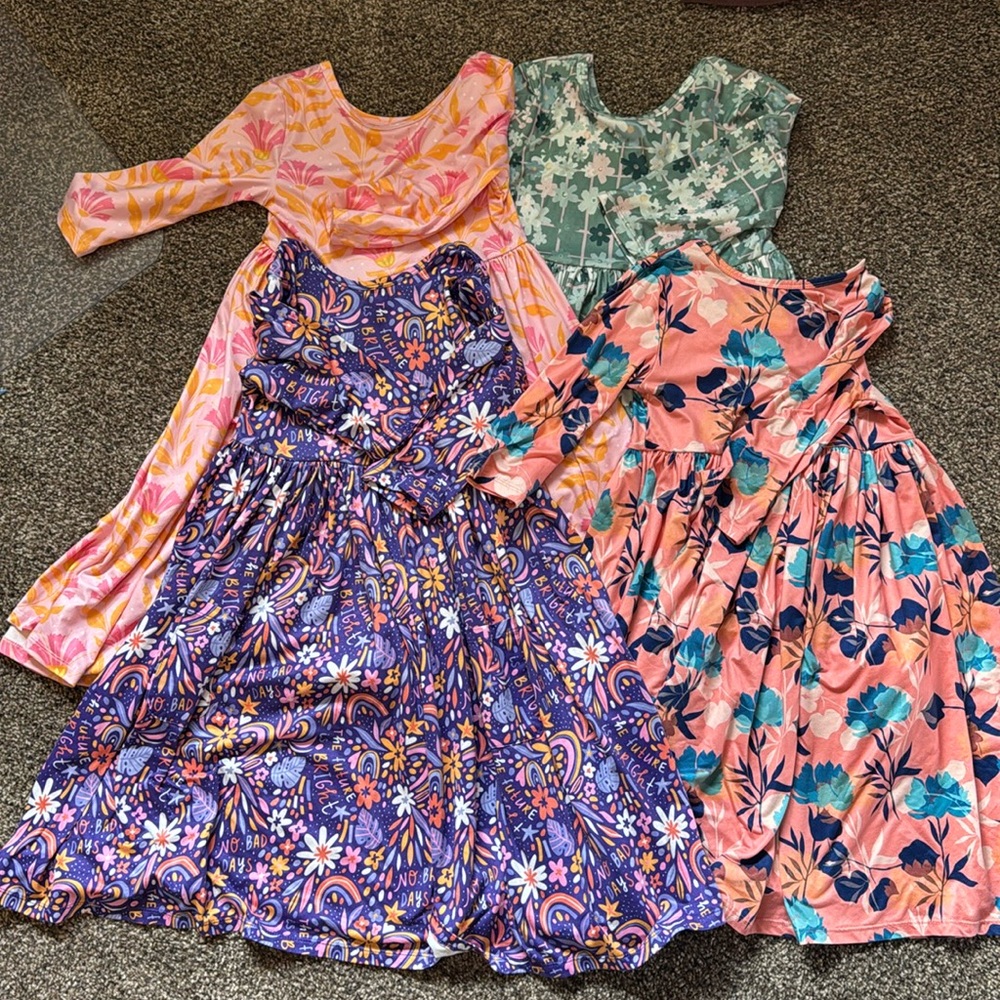 Twirl dress lot - 4 size 7-8 dresses | Mila & Rose